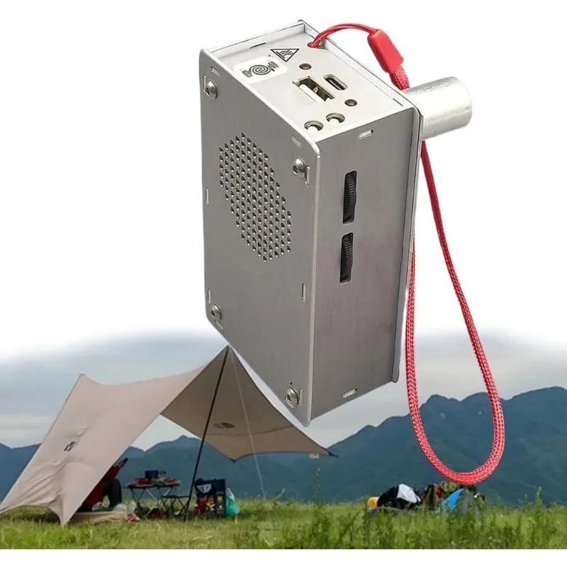 

Hand Crank Generator 800Mah High Power Mini Portable Emergency Power Supply for Outdoor Camping