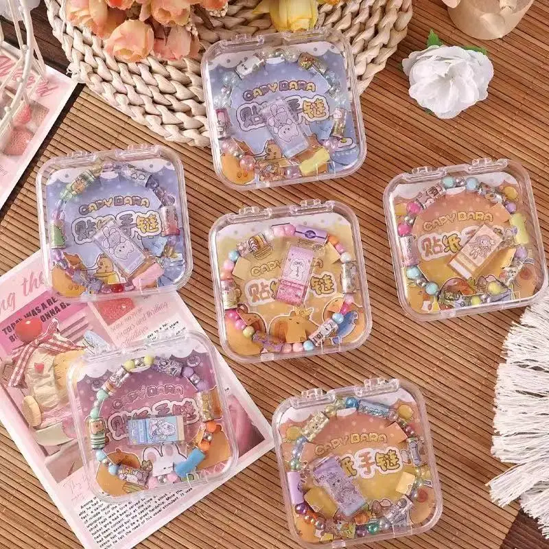 StickiRolls ملصق سوار الإبداعية DIY ملصق اليد سلسلة حبة سوار لعبة القرطاسية