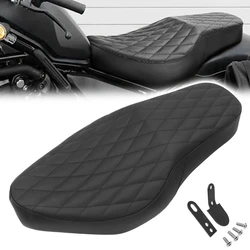 Motorcycle Two-Up Seat Front Rear Driver Passenger Leather Seat Cushions For Honda Rebel CMX 500 CMX 300 2017-2025