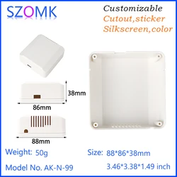 SZOMK Smart Wireless Temperature Humidity Housing Wifi Router Box Sensor Plastic Case Network Switch Enclosure