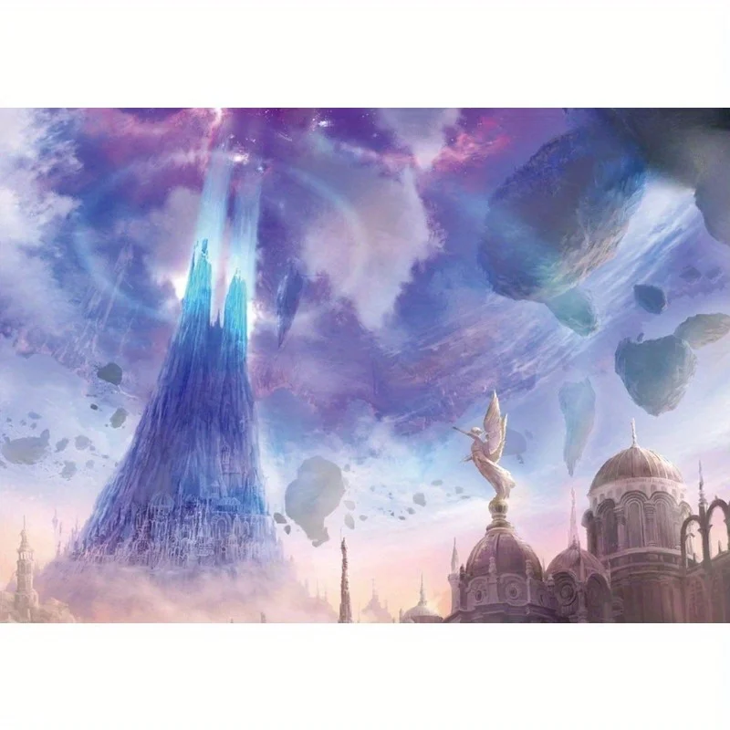 Puzzle papierowe dla dorosłych, 500 elementów, Wieża Wieczności, zabawna gra edukacyjna, dekoracja domu, dekoracja ścienna, zabawka antystresowa, zabawa i relaks.