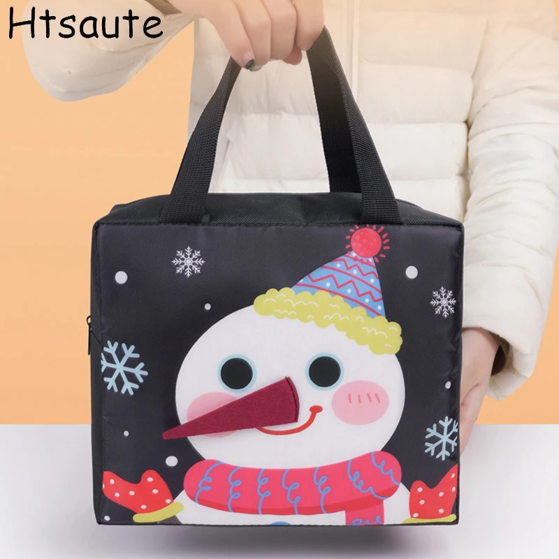 

Insulated Lunch Box Bags Portable Hand-Held Large Capacity Commuting Lunch Box for Students Office Workers lonchera