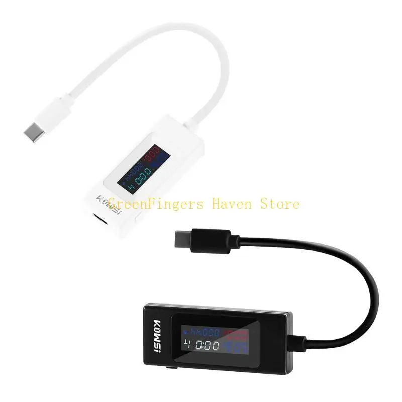 F68D USB Power Meter Tester Voltmeter Voltmeter Bower-Power Clesectors