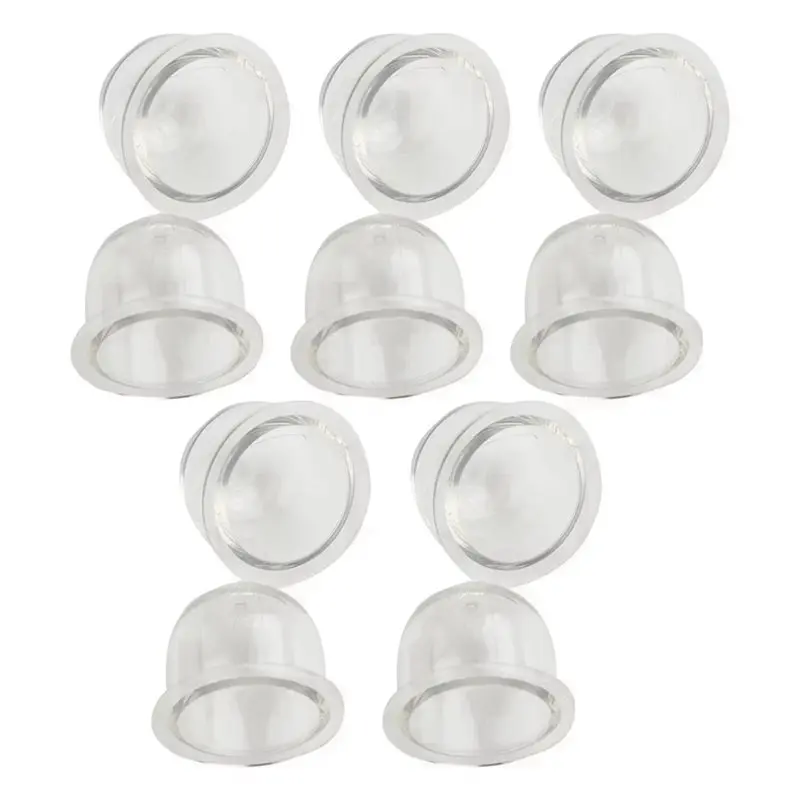 -[33A tvdae] 100 Pcs 22Mm Transparent Fuel Carburetor Primer Bulb Oil Bubble For Chainsaw Brush Cutter Trimmer Brushcutter