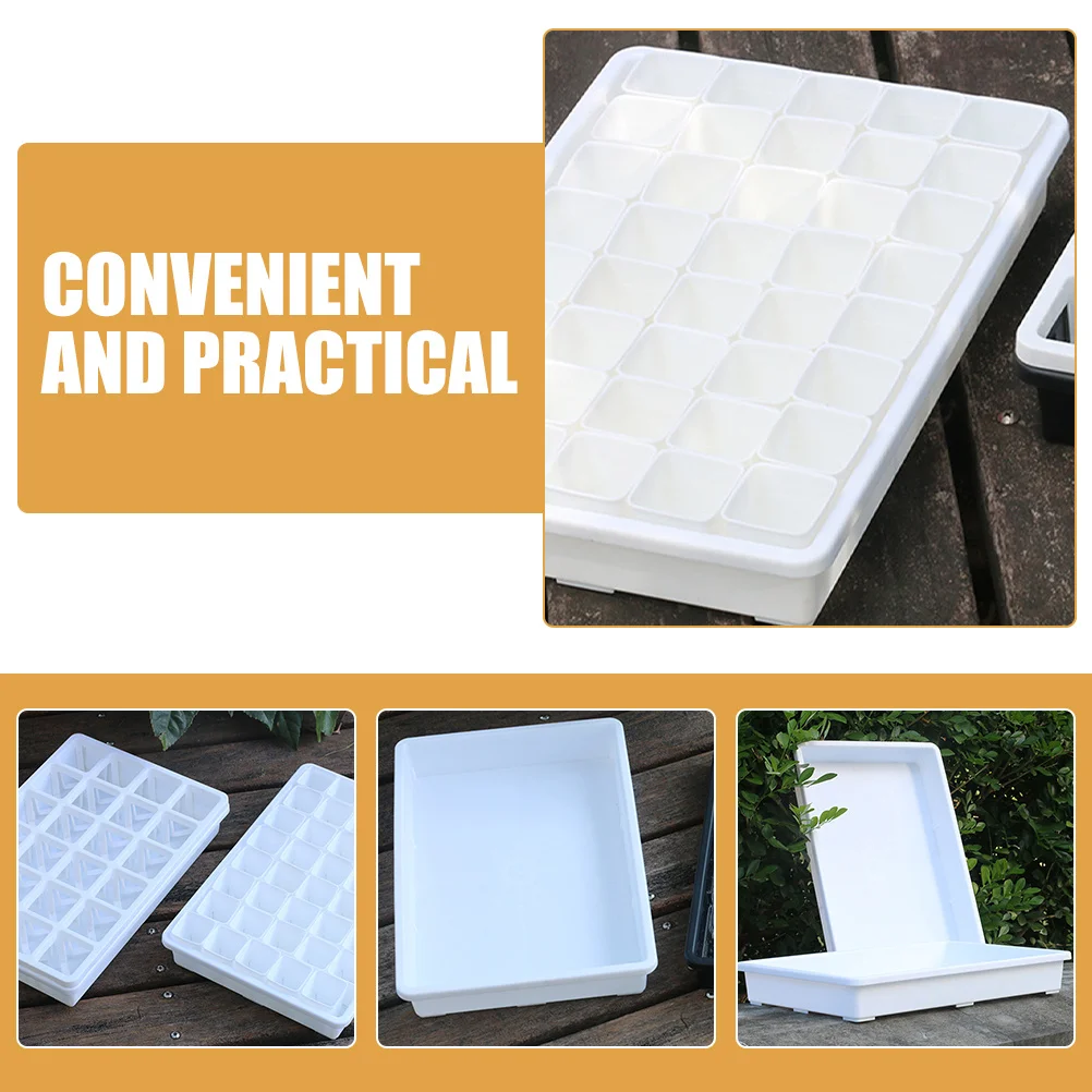 

2pcs Plastic Plant Saucer 15.7X7.9In Rectangular Flower Pot Tray For Indoor Plants Drain Trays Plant Drip Tray Garden Decor