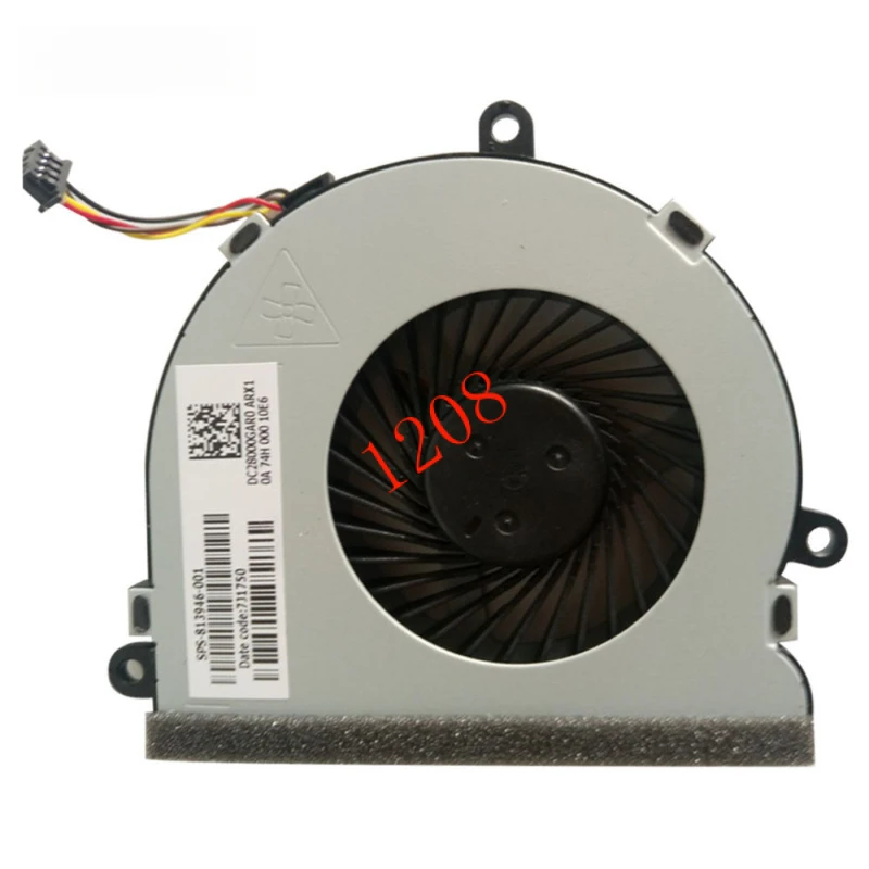 For HP Pavilion 250 G6 255 G6 256 G6 258 G6 TPN-C129 TPN-C130 Cpu Cooling Fan