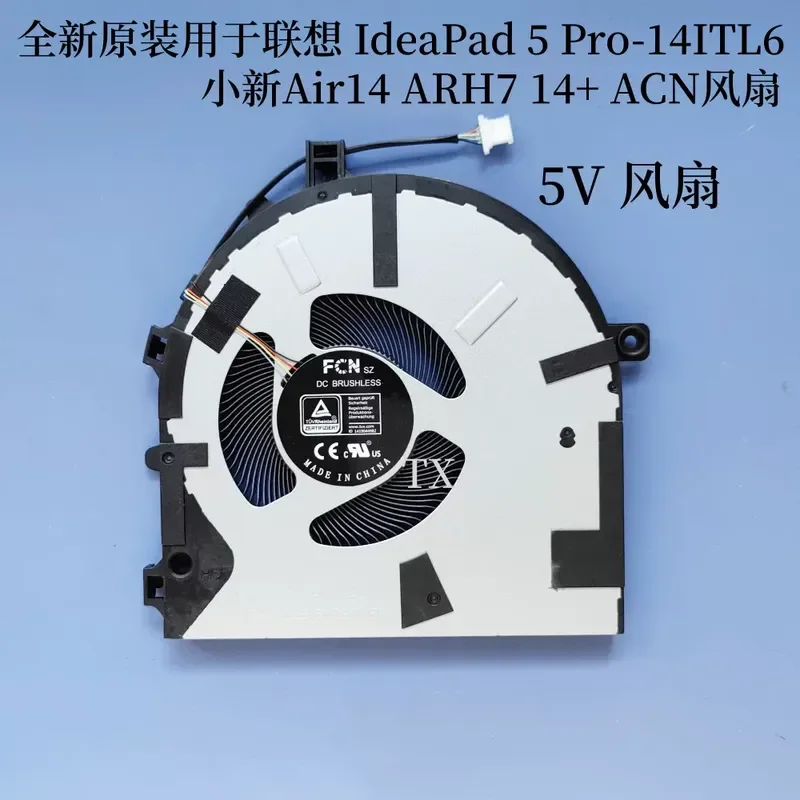 New Application for Lenovo IdeaPad 5 Pro-14ITL6 Xiaoxin Air14 ARH7 14 ACN Fan