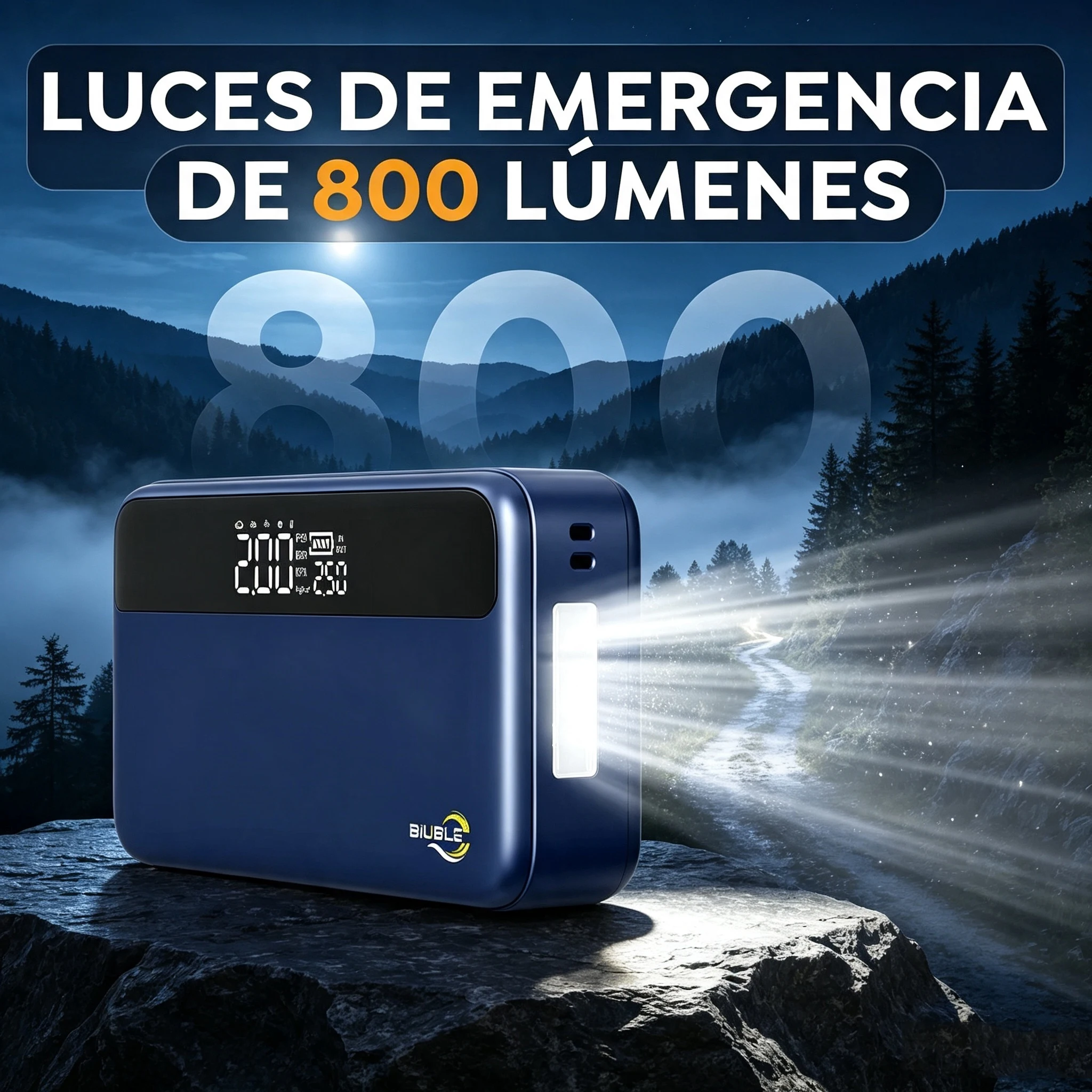 NEW Car Jump Starter with Air Compressor Tire Inflator, PD 65W Power Bank Fast Charger, 2000A Battery Booster with Power Bank
