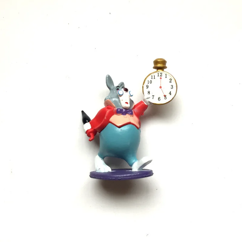 6pcs Cartoon DSN Alice Adventures in Wonderland Anime Action Figure Toys PVC Collectible Model Dolls Decoration Gift Toys - view 4