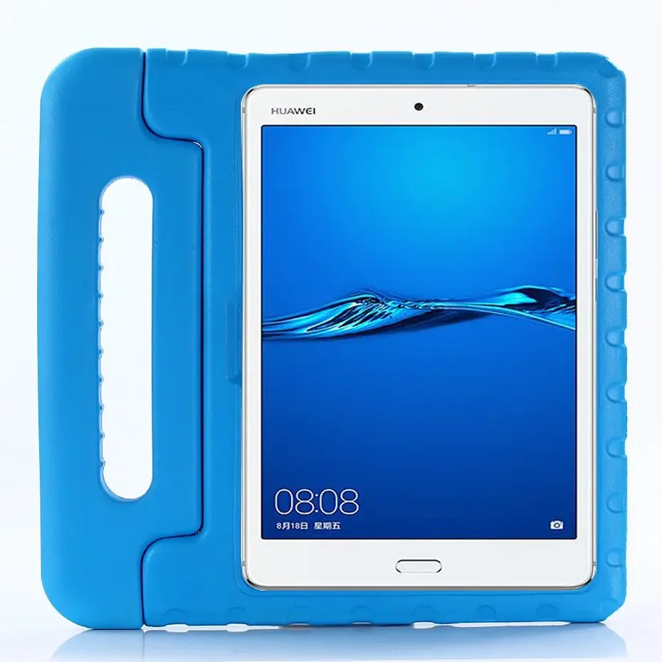 For Huawei Mediapad M5 Lite 8.4 Inch Case Kids EVA Full Body Handle Stand Cover for Huawei M5 10.8 Inch Cases