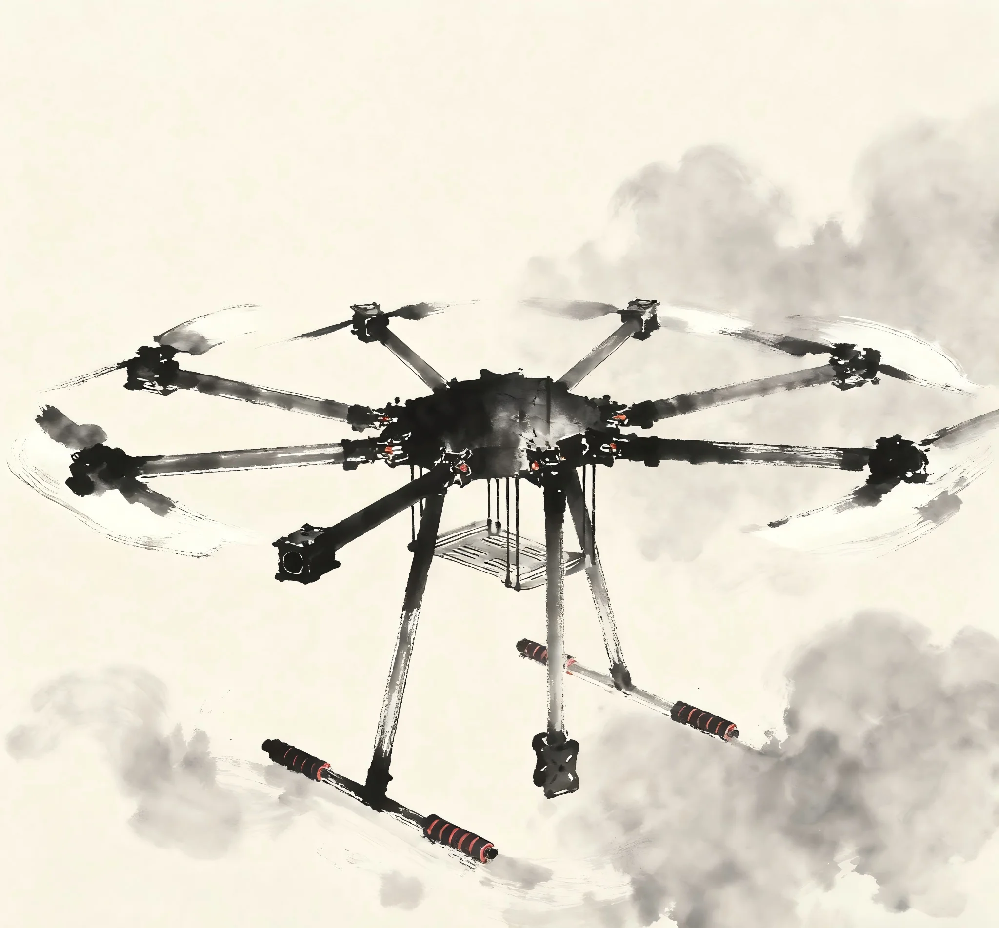 

LX1100 All Carbon Fiber 1100mm Octacopter Pixhawk 6C PRO Doublel M8N/M9N/M10 GPS Flight Controller BLHELI 40A ESC D4114 Motor