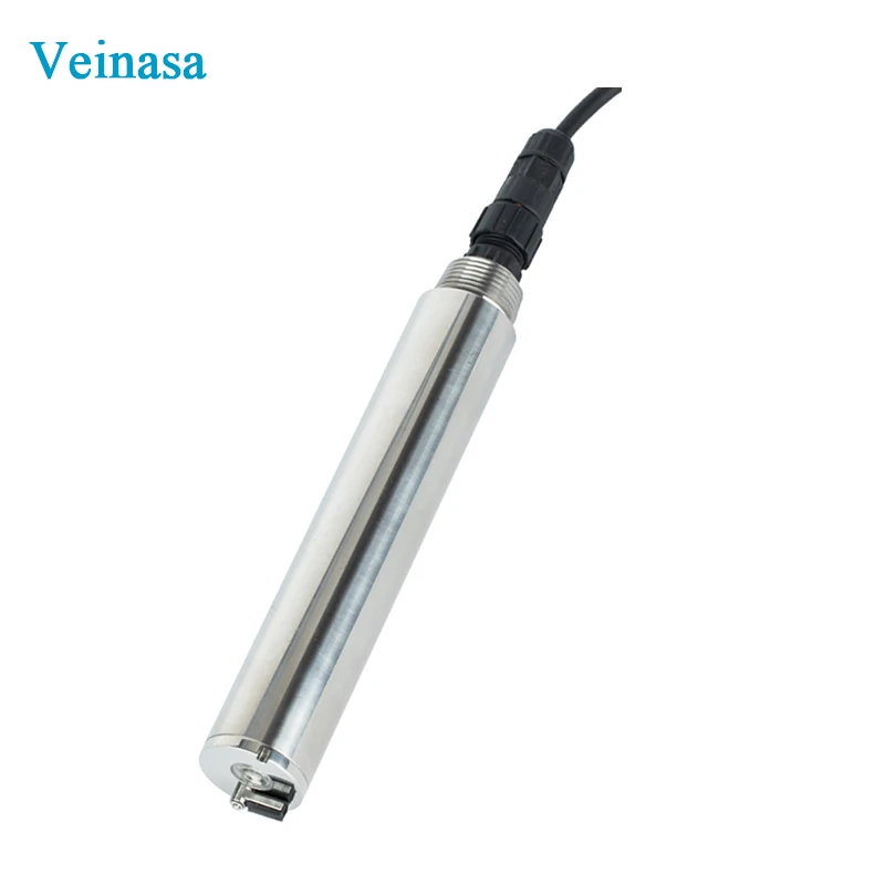 2026 Veinasa Industrial Grade Stainless Steel Suspended Solids Transmitter Sensor Analyzer Probe Rs485 4-20ma Output OEM Wastewa