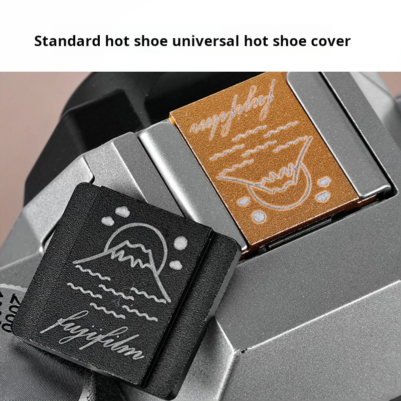 Aluminum Alloy hot Shoe Cover Suitable for Canon Fujifilm Nikon Panasonic Olympus Pentax Leica Simple Protective Cover