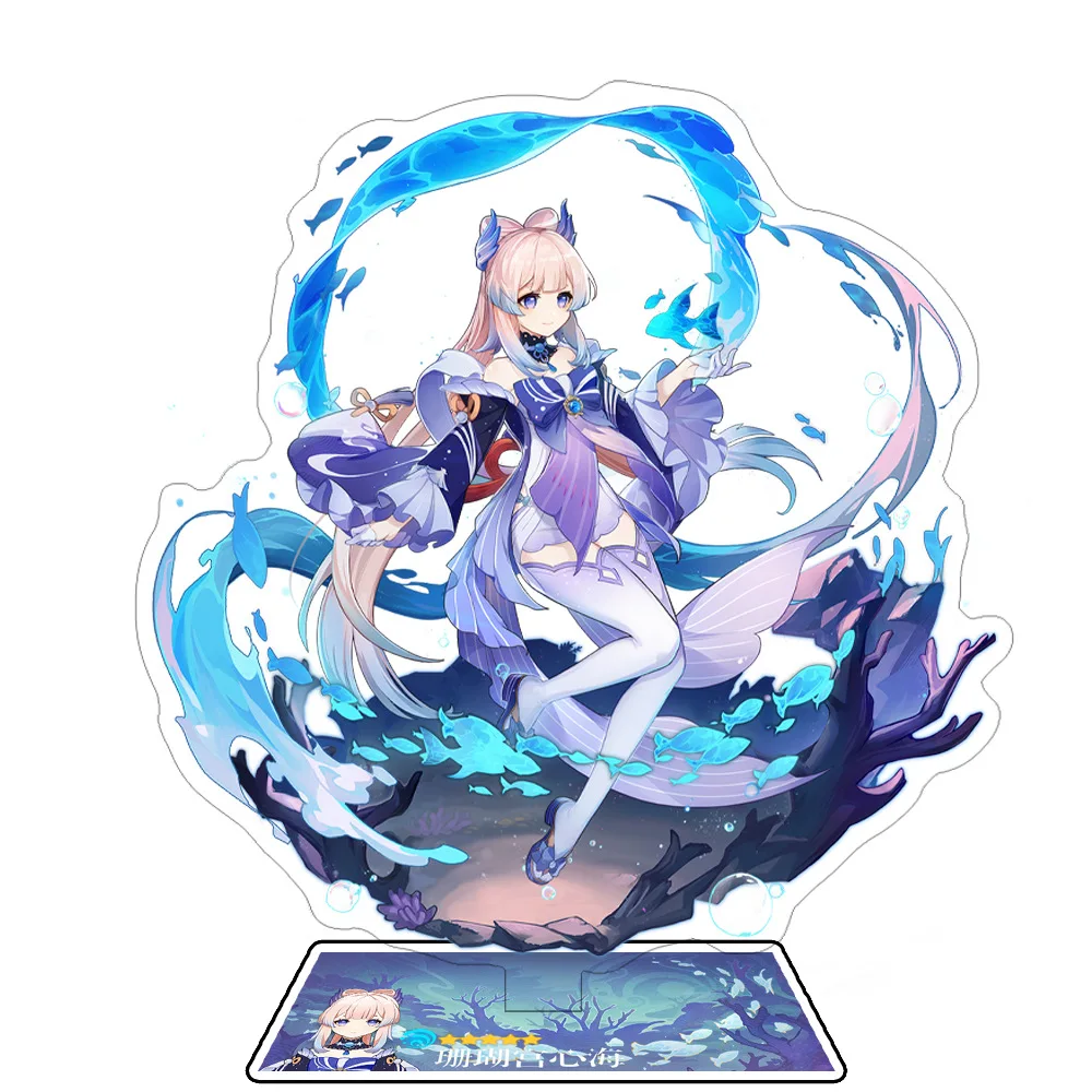 Odette Lohen Flins Durin Mavuika Columbina Xiao Arlecchino Acryl Anime Model Furina Verzamel Desktop Decoratie Sleutelhangers Cadeau