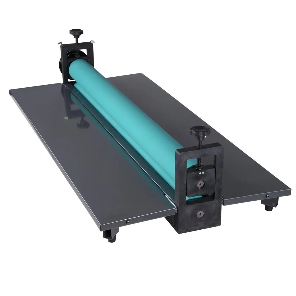 

LBS1000 Mm Desktop Manual Cold Laminator 99" Laminating Paper PVC Machine