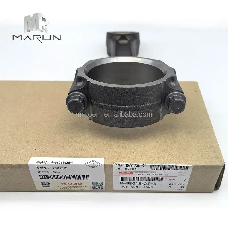 8-98018425-0 4HK1 Original Brand New Connecting Rod for Excavator ZX200-3 ZX200-5A Construction Machinery