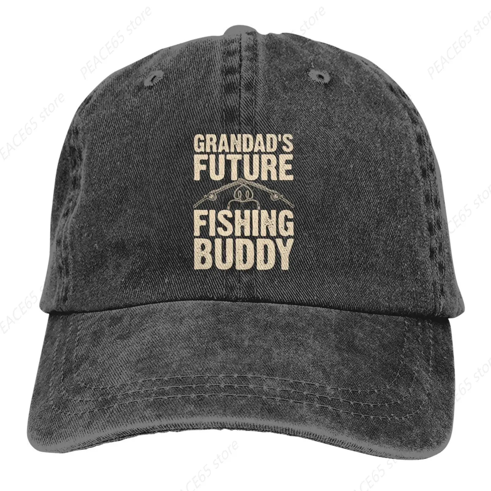 

Grandad's Future Fishing Buddy 3 Baseball Cap Golf Dad Hat Adjustable Original Cotton Hat Men Women