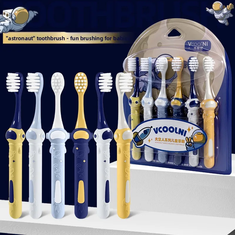 

Детская зубная щетка для детей от 3 до 12 лет, подходит для отбеливания зубов, чистки детских зубов и защиты десен.