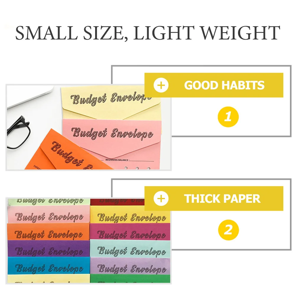 

12 Pcs High Grade Lightweight Cash Personal Finance Management Money ganizer