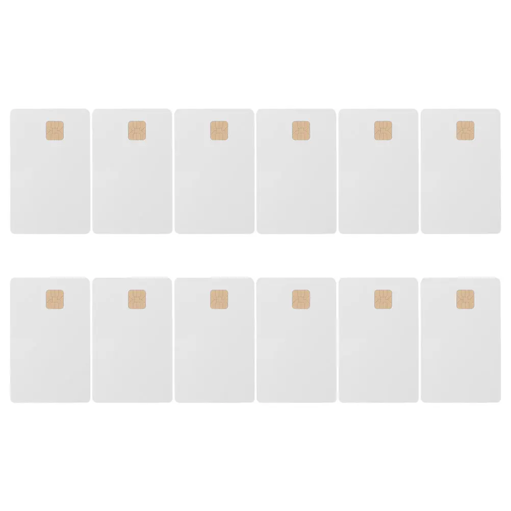 12 stuks Ic-kaarten blanco intelligente kaarten toegangscontrole hotel sleutelkaart PVC-kaart accessoire hoge geheugencapaciteit