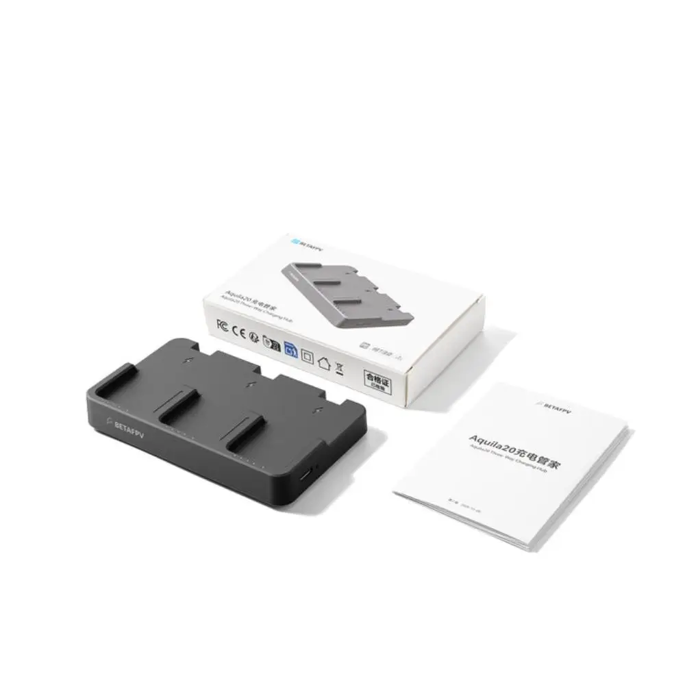 BETAFPV Aquila20 Three-Way Charging Hub 45W PD3.0 Fast Charger Smart Power Distribution Hub for Aquila 20 FPV Drone Battery