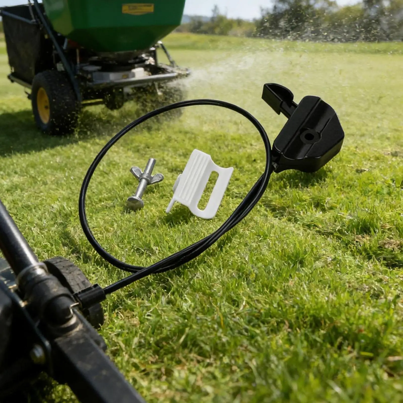Control Cable for Lawn Spreader 49447,Compact Reliable Easy Installation Sturdy