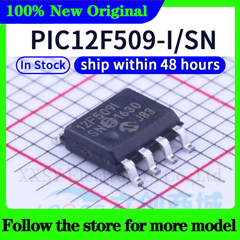 

PIC12F509-I/SN High quality New