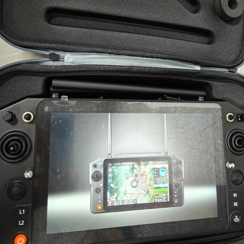 

НОВЫЙ Skydroid H30 Пульт дистанционного управления 16-канальный 50 км на большие расстояния HD 10-дюймовый большой экранRC FPV Ручная заземляющая станция