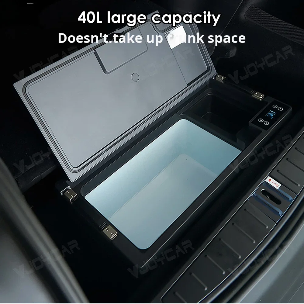 For Model X In-vehicle Refrigerator - Intelligent Large-capacity Freezer and Refrigerator  Outdoor Camping and Mobile Use