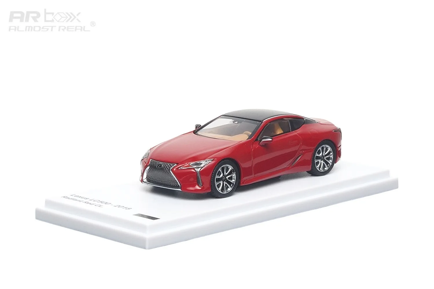 1:64 Almost Real Ar Lc500 Alloy Enclosed Car Model