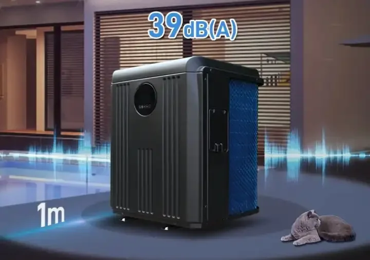 Swimming Pool Heat Pump Factory R32 Inverter Air to Water Heat Pump WIFI Application Swimming Pool Water Heater