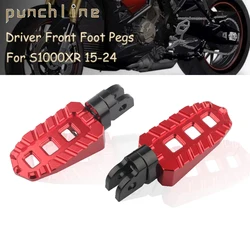 Fit For R nineT Pure R nineT Scrambler F900R F900XR S1000R S1000RR R12 nineT R 12 R12S Rotating Front Footpegs Foot Pegs