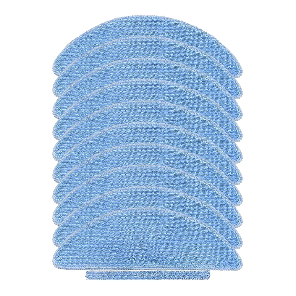 10 for Pack for Mop Cloths for ZACO for a10 for Pro Robot Vacuum Cleaner Accessories Microfiber Pads Designed to Maintain Clean