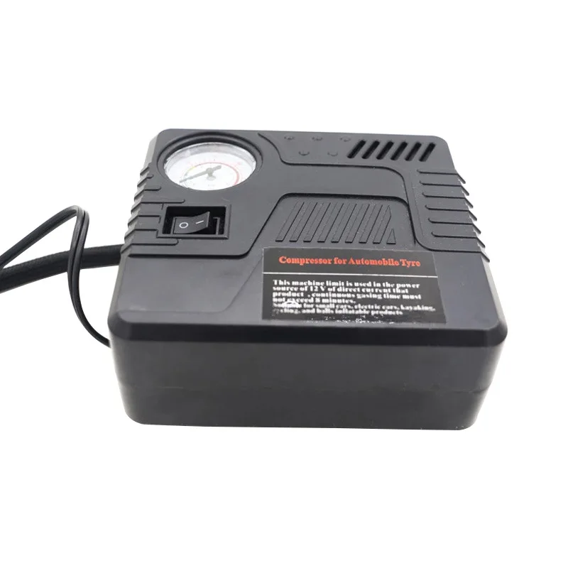 

HOMEFISH Portable car inflation pump for tire pressure and tire inflation, emergency air pump for electric vehicle inflation