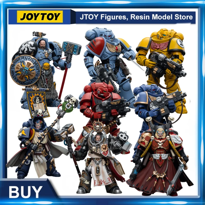 [IN-STOCK] JOYTOY Warhammer 40K 1/18 Action Figures NEW Azrael Ultramarines Roboute Guilliman Anime Collection Model Toy Gift