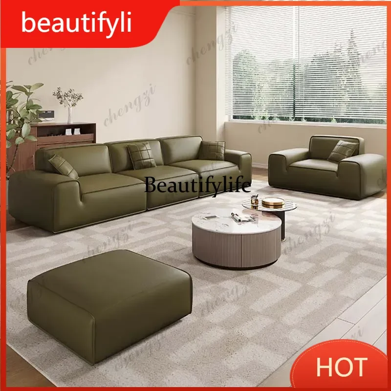 A139 Minimalist Italian Sofas Living Room Luxury Modern Elegant Sofa Comfortable Lounge Salon Canape De Luxe Moderne Home Decor
