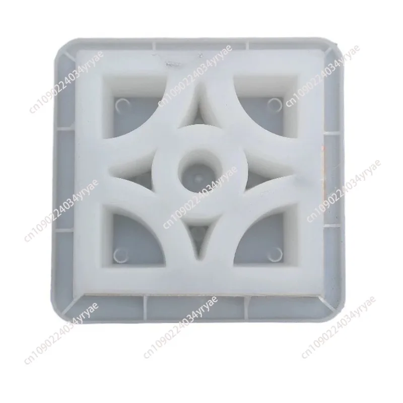 Creative Mold Plastic Handmade DIY Combination Ornament Antique Ancient Park Yard Fence Lattice Mould