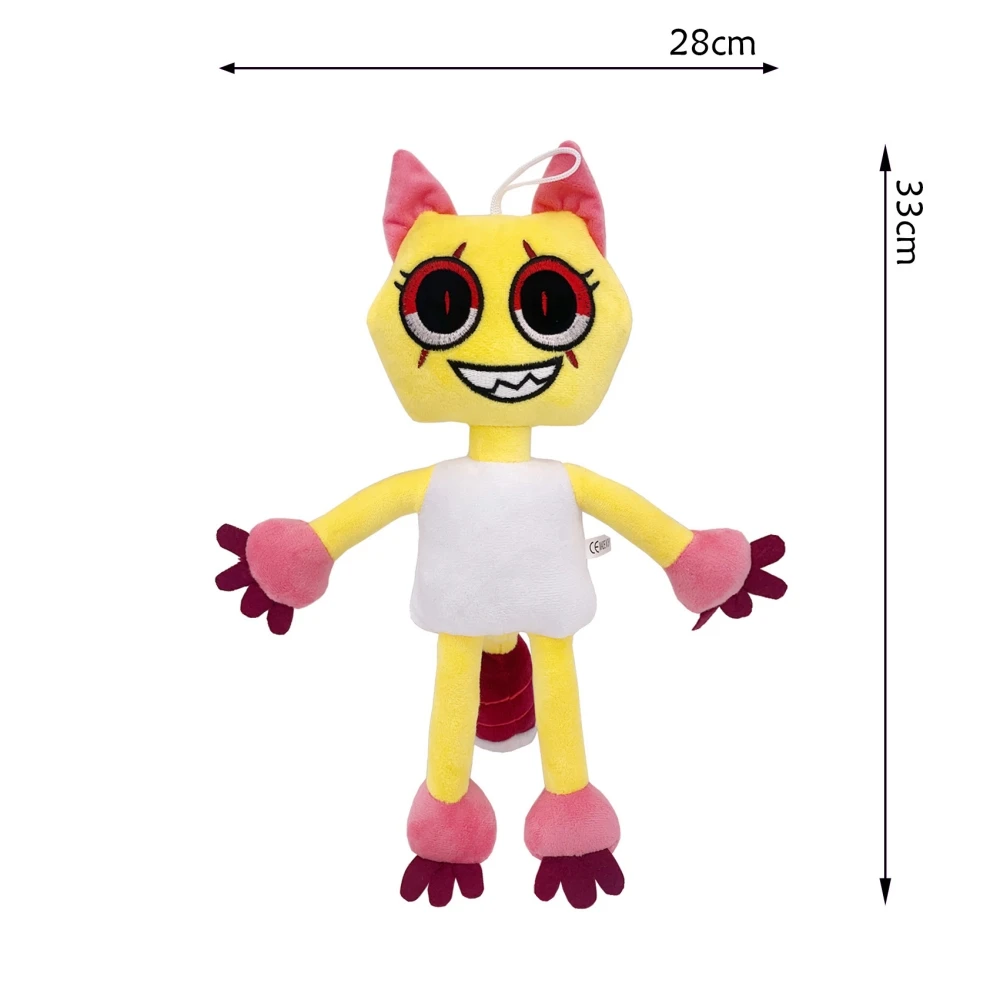 Dandy's World ぬいぐるみかわいい Dandy World スクラップぬいぐるみホラーゲーム Goob Pebble ぬいぐるみ柔らかい枕人形かわいい部屋の装飾おもちゃ