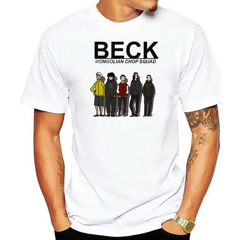 New Beck Mongolian Chop Squad Fictional Music Men'S T-Shirt Clothing Size S-2Xl Digital Printed Tee Shirt