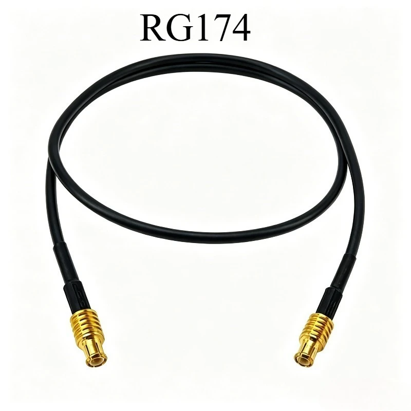 RG174 MCX Male to MCX Male Pigtail Cable RG174 Coaxial Jumper  50 Ohm for Wireless Card 20cm to 2M
