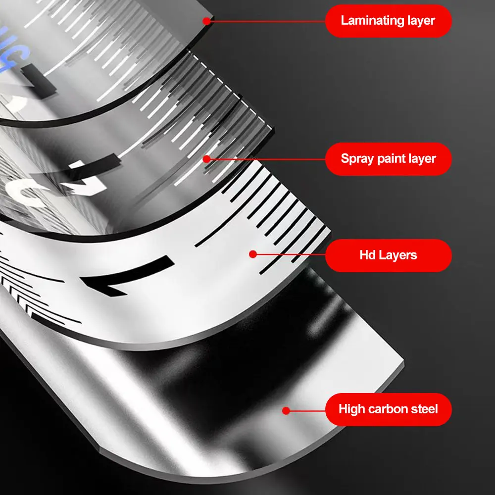 5/10M High-precision Measuring Tape Self Locking Steel Tape Measure Fluorescent Ruler Tape Household Measuring Tool