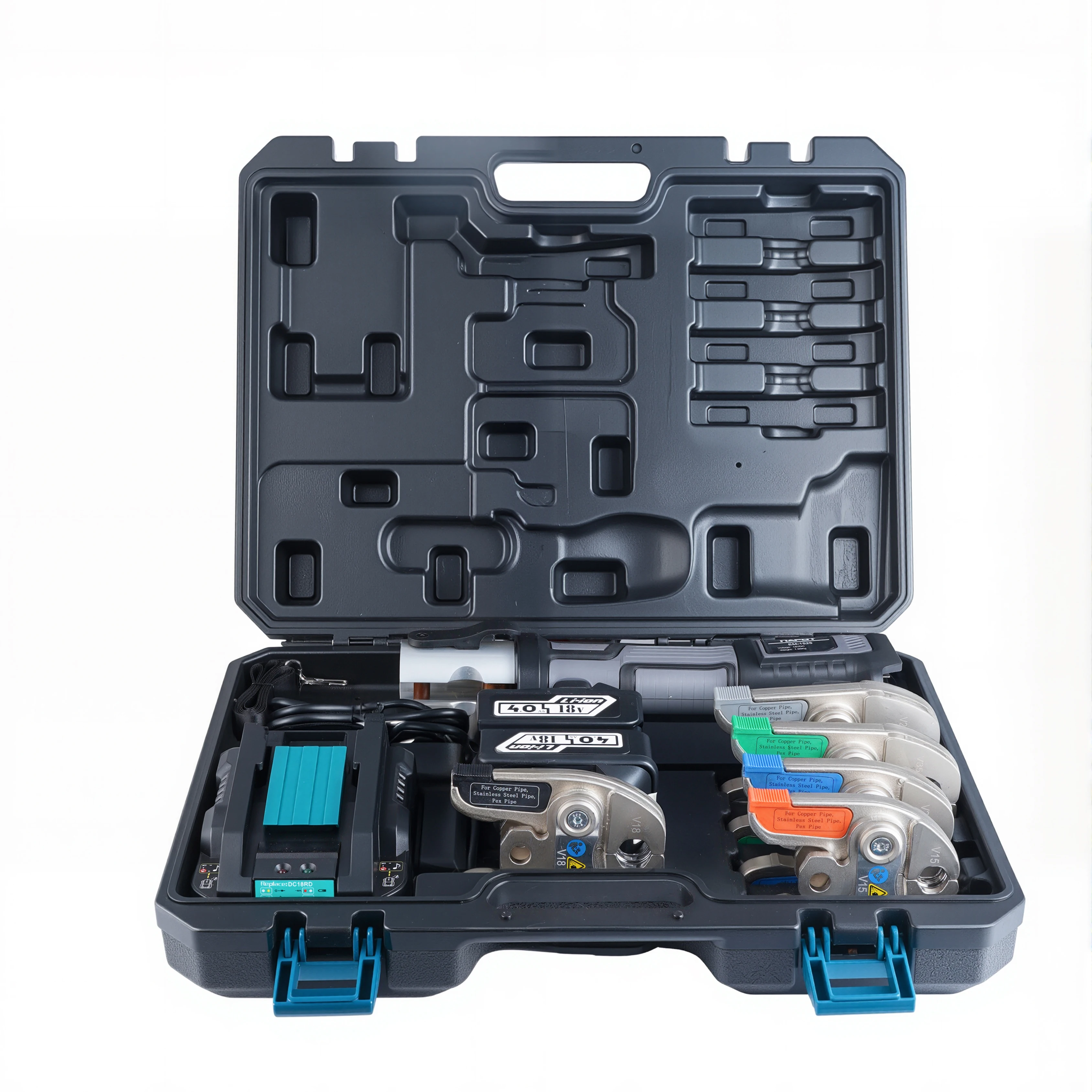 EM-1525 Spring Steel Battery Hydraulic Crimping Tools Cordless Hydraulic Pressing Hydraulic Crimping Tool