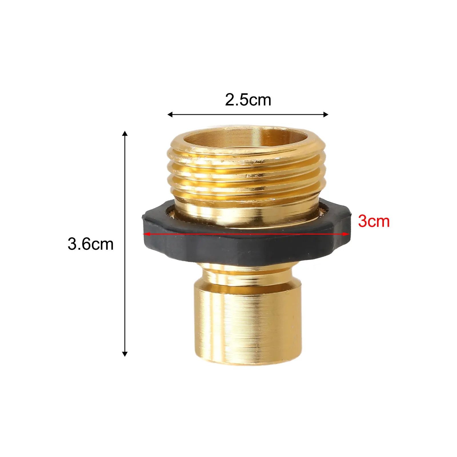Premium 4 Pcs Garden Hose Quick Connectors for Seamless Hose Connections Featuring Leak Proof Seal and User Friendly Design