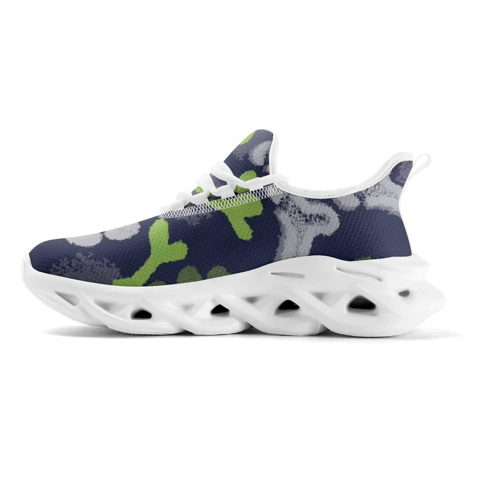 

Bone and Paw Prints Casual Sneakers for Mens Womens Teenager Lightweight Walking Running Shoes Mesh Lace Up Footwear EUR36-48