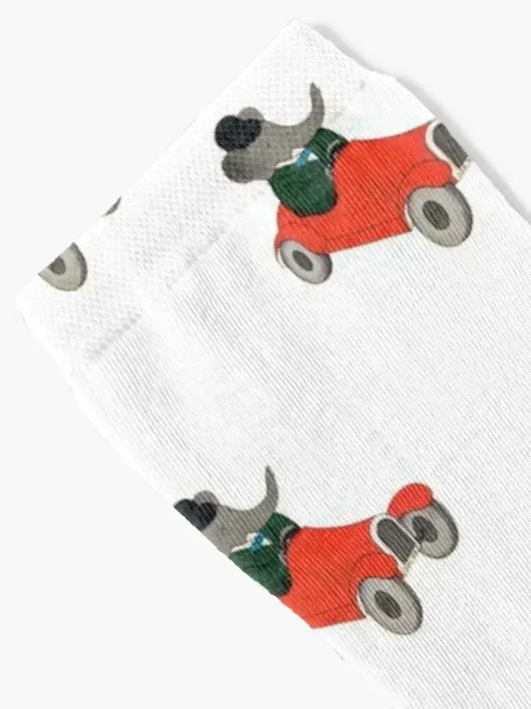 Babar the elephant Socks tennis sports stockings with print valentine gift ideas Socks For Man Women's