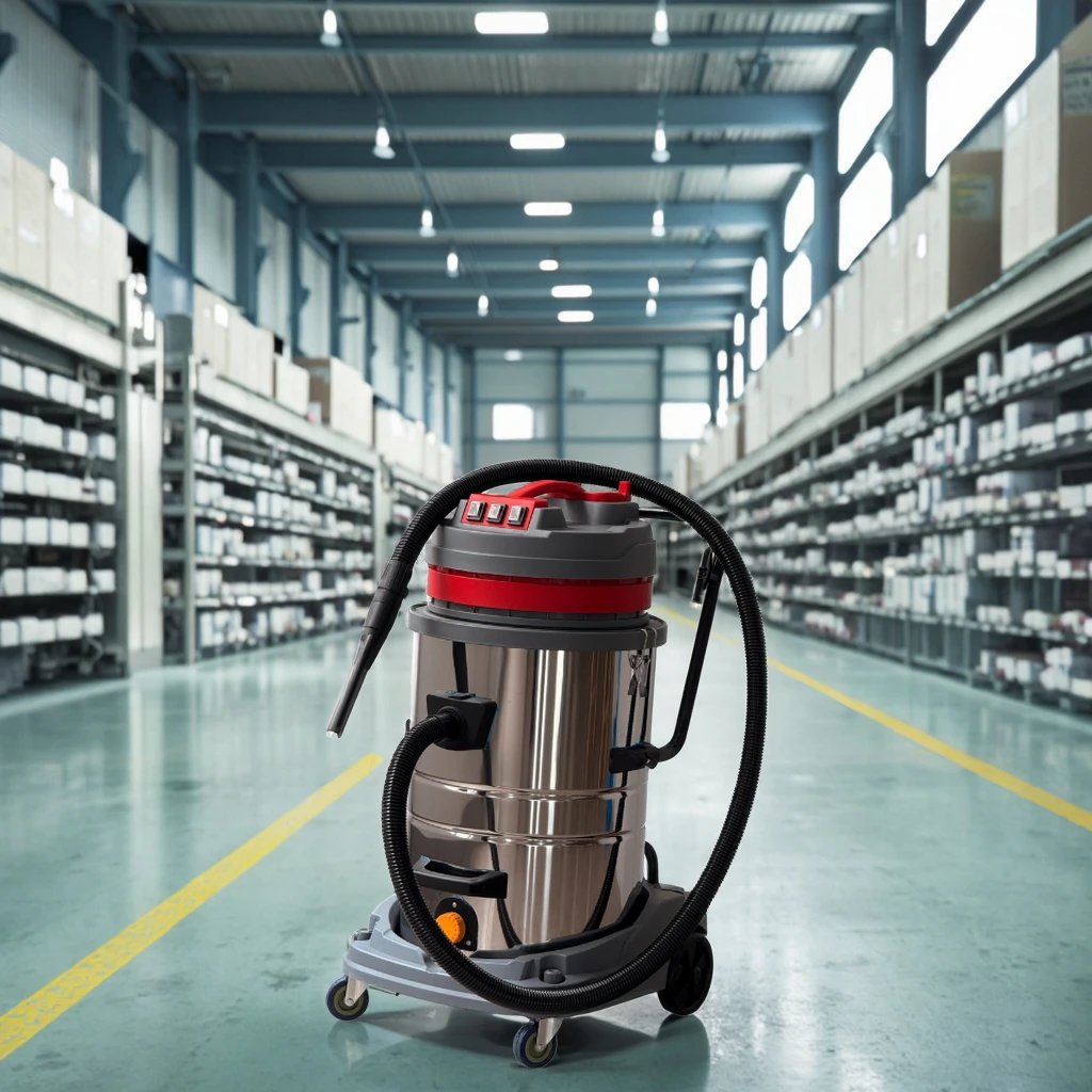 เครื่องดูดฝุ่นแบบถังสแตนเลส รุ่น Professional Series 60/70/80 ลิตร สำหรับดูดฝุ่นแห้งและเปียก แบบไม่ใช้ถุงกรองน้ำ ใช้ในอุตสาหกรรม