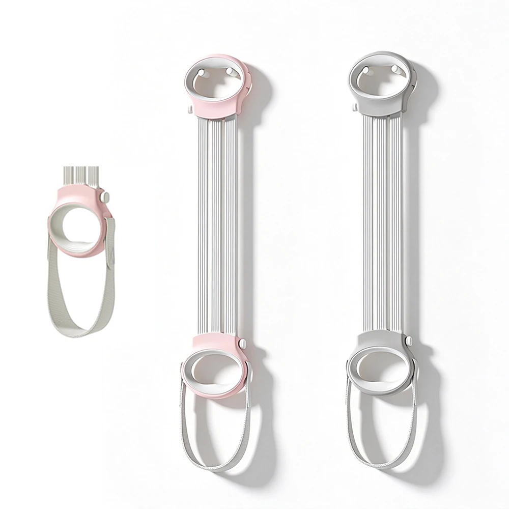 Portable Silicone Resistance Puller for Home Yoga Fitness Adjustable with 3 Levels Design for Shoulder & Back Workout