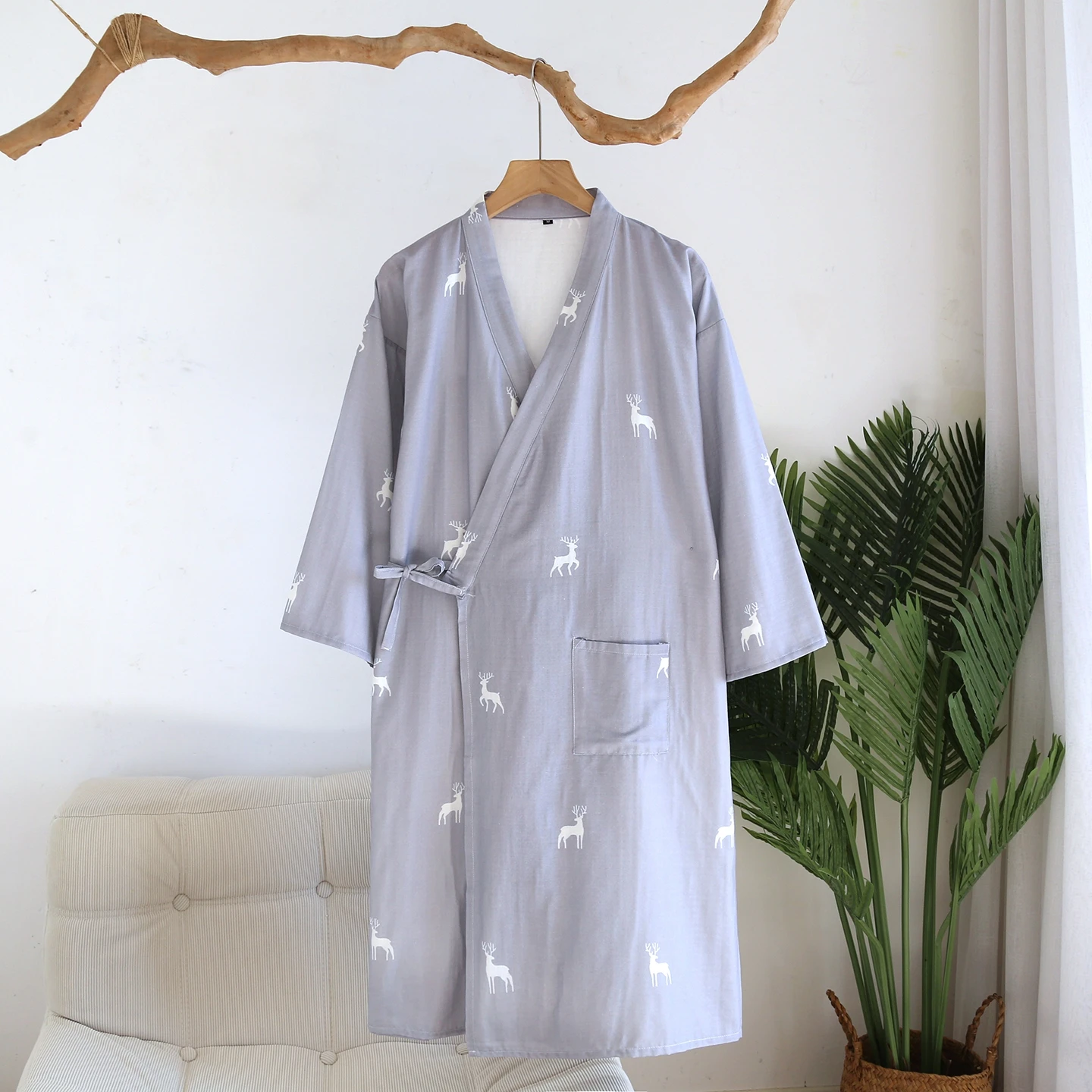 Men's light gray