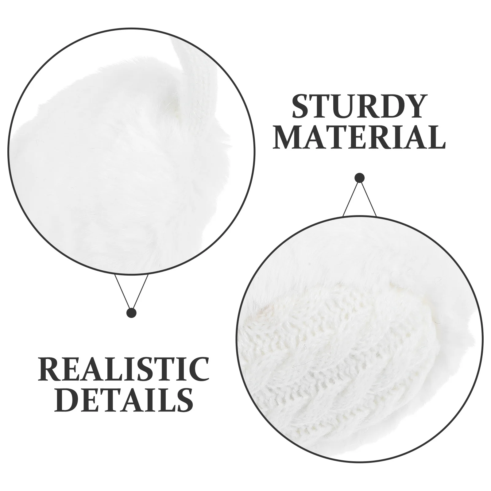 Protetores de orelha de inverno, 2 peças, forro macio, faixa de cabeça de malha, atividades ao ar livre, aquecedores de ouvido quentes para clima frio