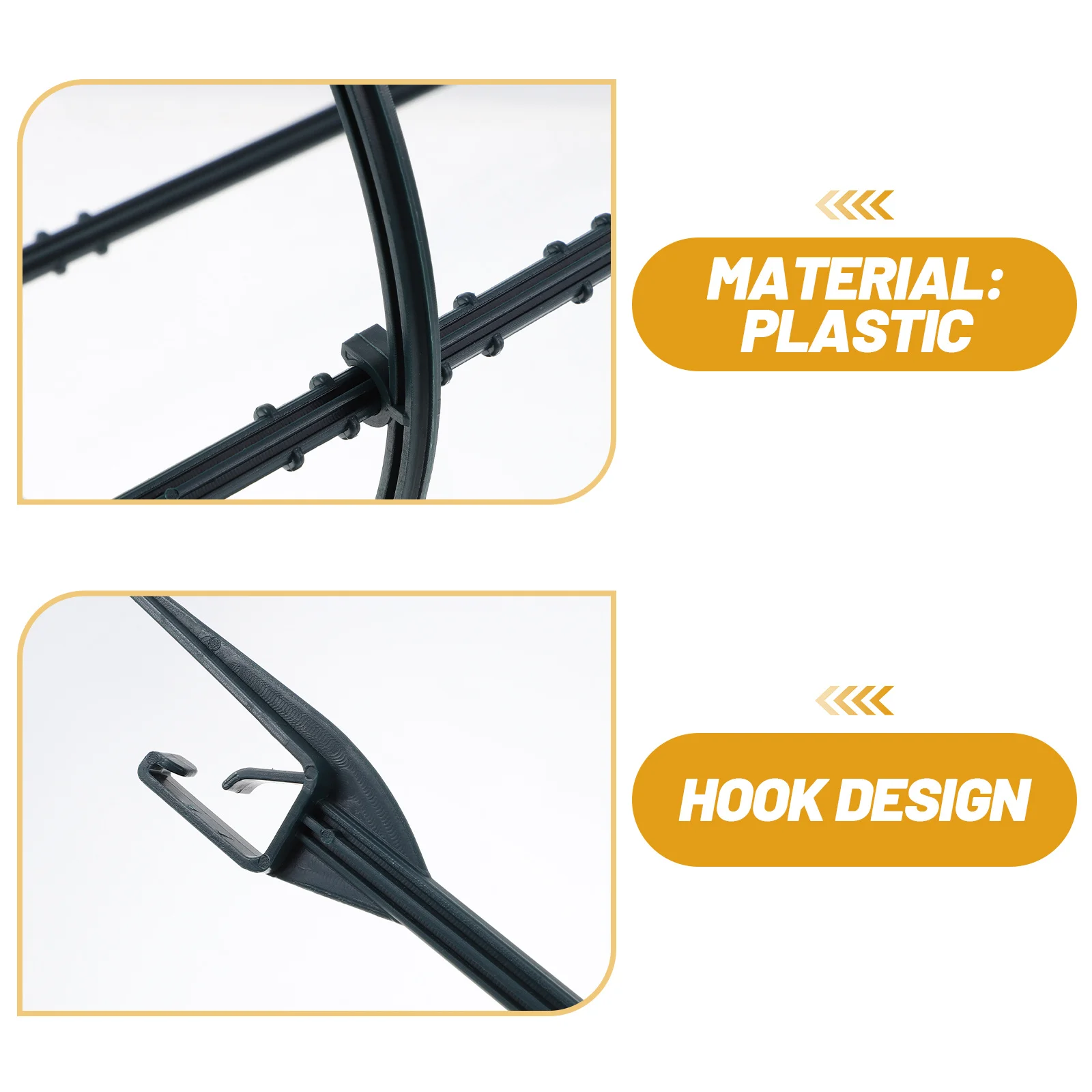 

1 Set Plant Climbing Shelf Durable Plastic Support Rack For Potted Plants Indoor Outdoor Garden Vine Growth Holder Decorative